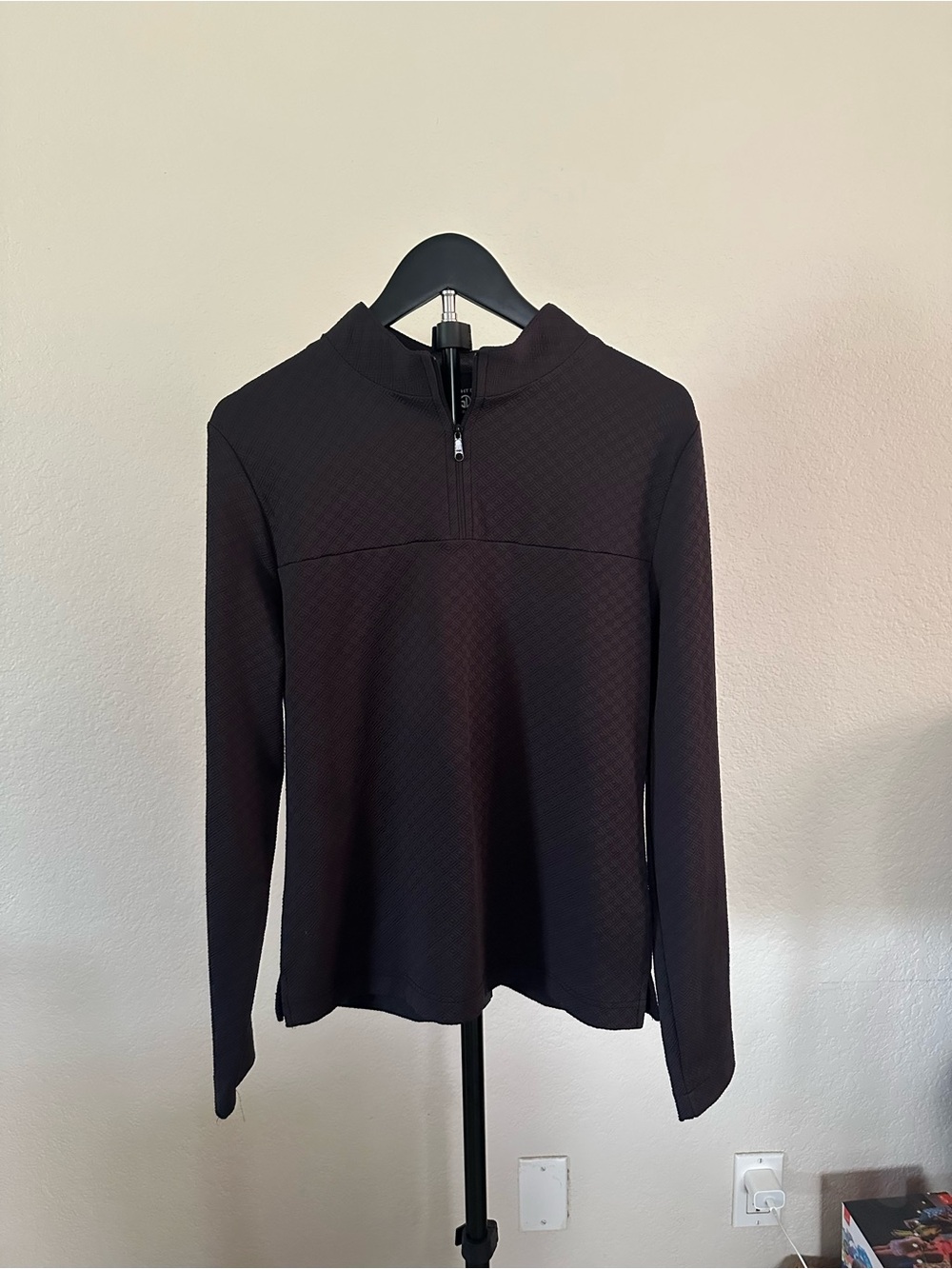 Straight Down Performance Half-Zip Performance Sweater Size Large